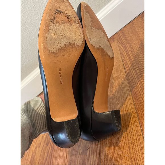 Salvatore Ferragamo Womens Shoes Leather Pump Vintage - Picture 9 of 9